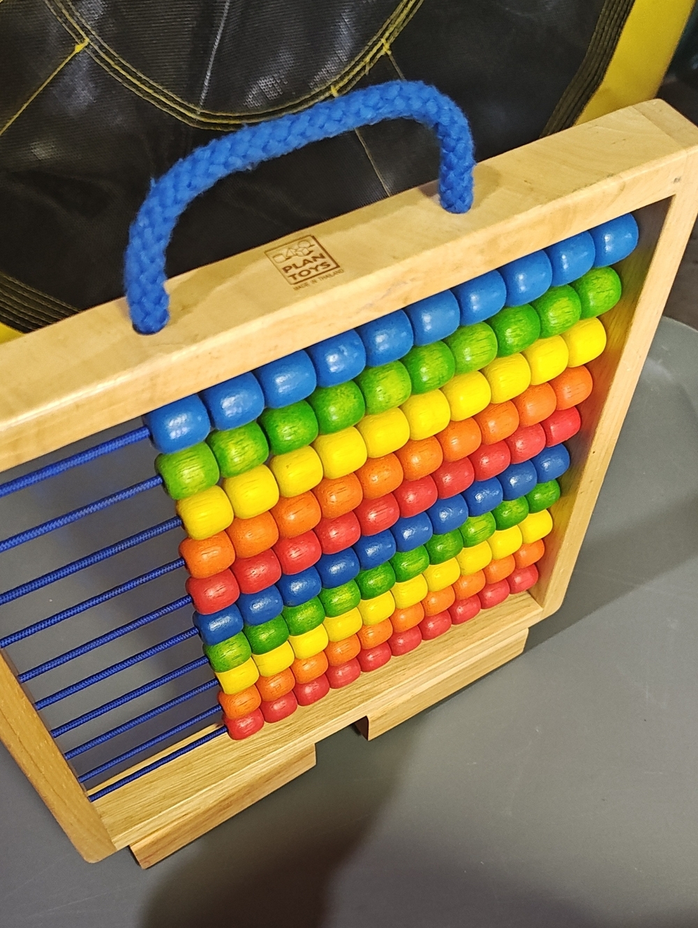 PlanToys Two-Way Wooden Abacus